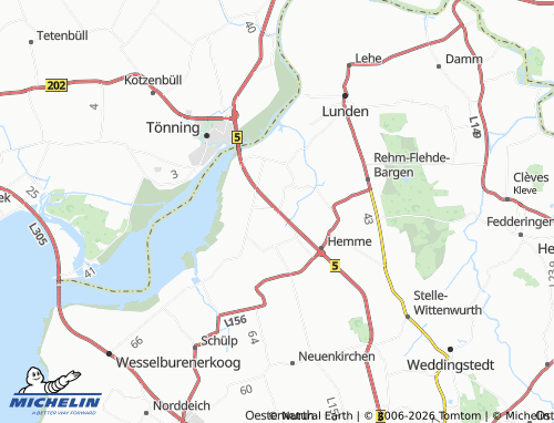 MICHELIN Hemmerwurth map - ViaMichelin