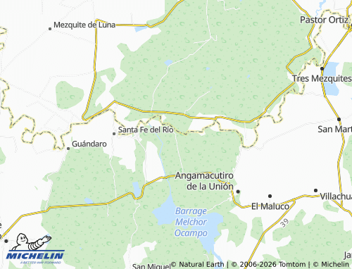 Mapa MICHELIN El Troje - ViaMichelin