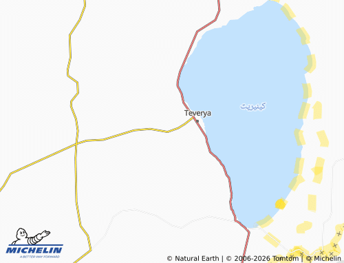 Mapa MICHELIN Mizpa - ViaMichelin