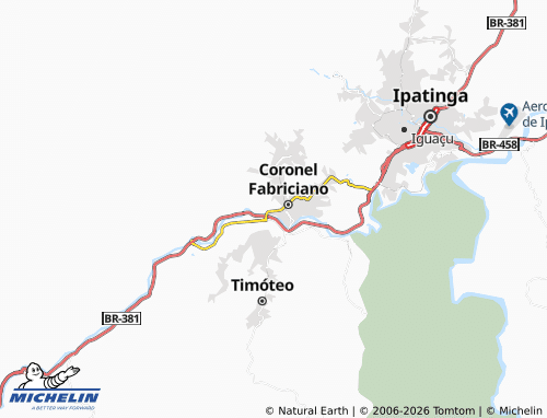 Mapa MICHELIN Bela Vista - ViaMichelin