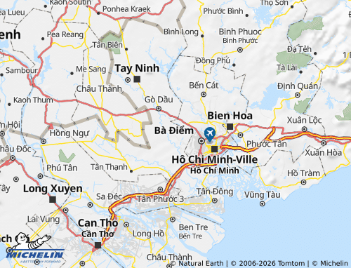 Mapa MICHELIN Đức Hòa - ViaMichelin