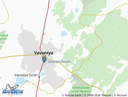Mapa MICHELIN Nedunkulam - ViaMichelin