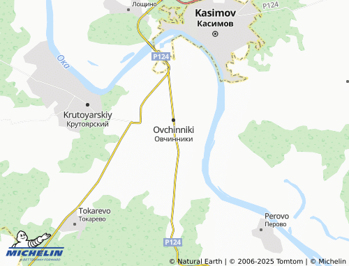MICHELIN Ashukovo map - ViaMichelin