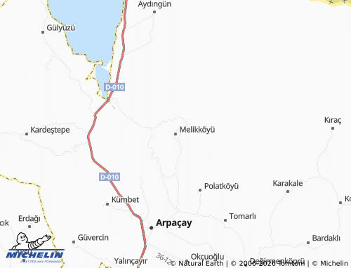 Kaart MICHELIN Melikköyü - ViaMichelin