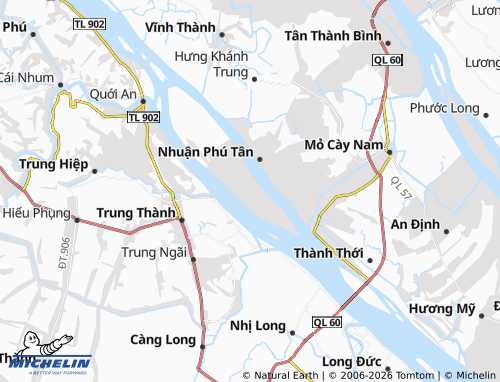Mappa MICHELIN Thanh Bình - ViaMichelin