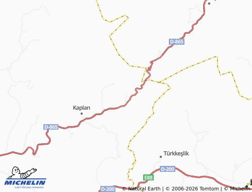 Mappa MICHELIN Kumoğlu - ViaMichelin
