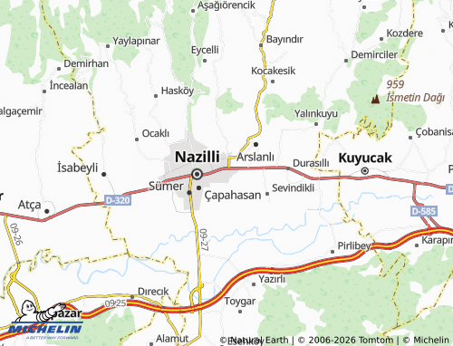 MICHELIN Profesör Muharrem Aksoy map - ViaMichelin