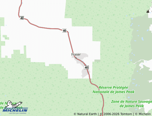 Mappa MICHELIN Fraser - ViaMichelin