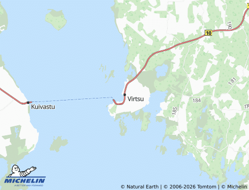 Mappa MICHELIN Virtsu - ViaMichelin