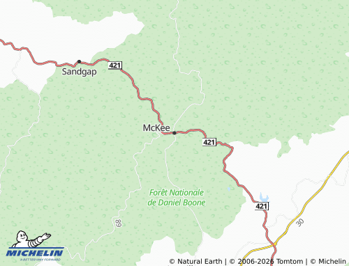 Carte MICHELIN McKee - ViaMichelin