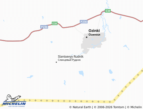 MICHELIN-Landkarte Staryye Ozinki - ViaMichelin