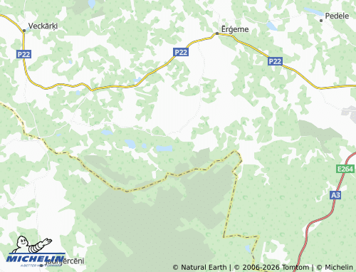 Mappa MICHELIN Turna - ViaMichelin