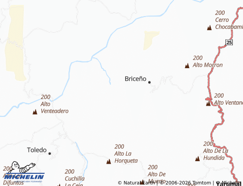 Mapa MICHELIN El Pescado - ViaMichelin