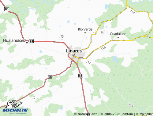 MICHELIN El Barrial map - ViaMichelin