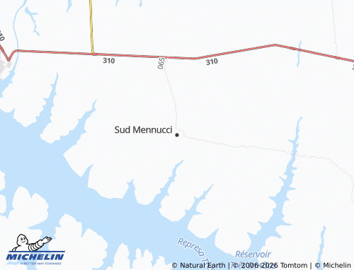 Mappa MICHELIN Sud Mennucci - ViaMichelin