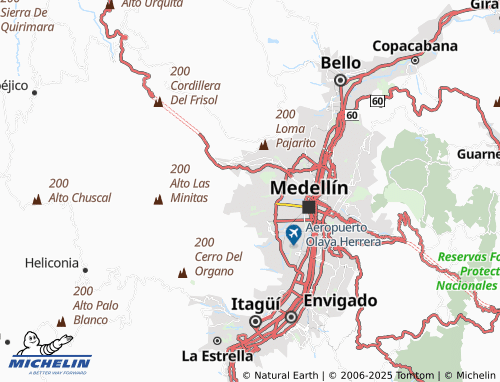 MICHELIN Antonio Nariño map - ViaMichelin