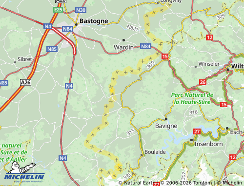 Carte MICHELIN Watrange - ViaMichelin