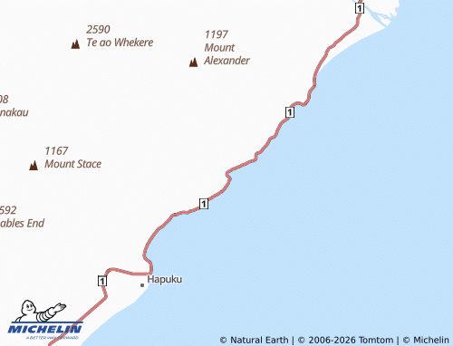 Mapa MICHELIN Half Moon Bay - ViaMichelin