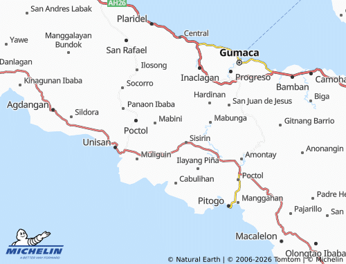 MICHELIN Bonifacio map - ViaMichelin