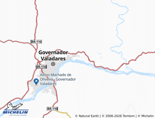 Mappa MICHELIN Santos Dumont II - ViaMichelin