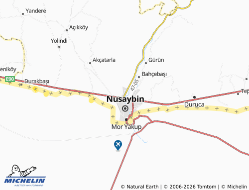 Mapa MICHELIN İpekyolu - ViaMichelin