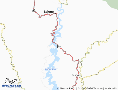 Mappa MICHELIN Mphorosane - ViaMichelin