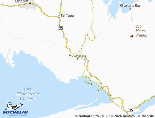 Mapa MICHELIN Motukarara - ViaMichelin