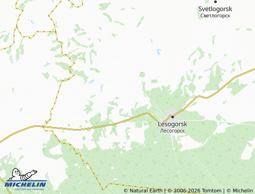 MICHELIN-Landkarte Ponetayevka - ViaMichelin
