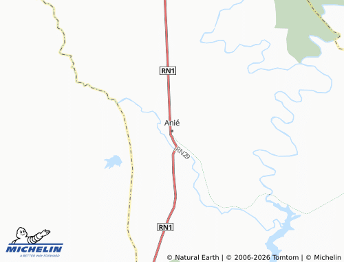 Mappa MICHELIN Anié - ViaMichelin
