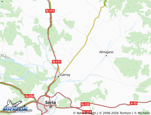 MICHELIN Buitrago map - ViaMichelin