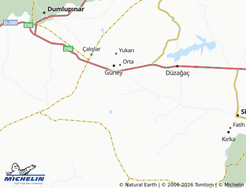 MICHELIN Tazlar map - ViaMichelin