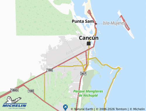 Mapa MICHELIN San Antonio - ViaMichelin