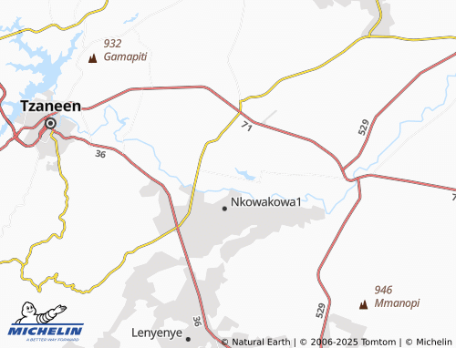 MICHELIN Letaba Estate map - ViaMichelin