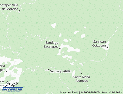 Mappa MICHELIN de la Santa Cruz - ViaMichelin