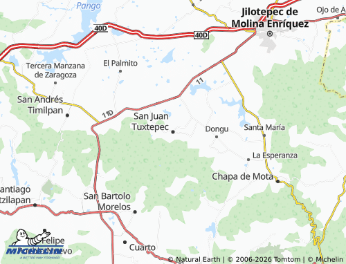 Mapa MICHELIN San Juan Tuxtepec - ViaMichelin