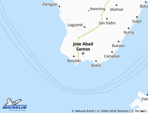 MICHELIN Batulaki map - ViaMichelin
