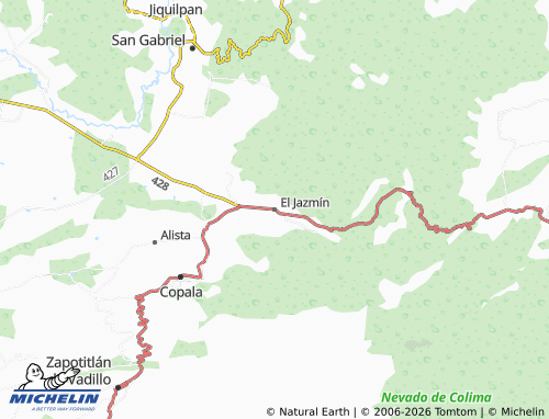 MICHELIN El Jazmín map - ViaMichelin
