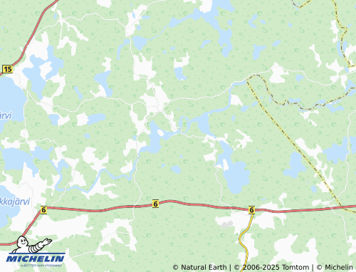 MICHELIN Kokinmäki map - ViaMichelin