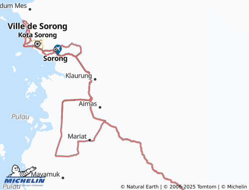 MICHELIN Klagana map - ViaMichelin