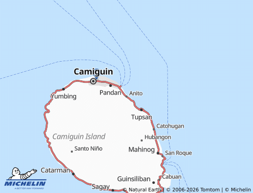 MICHELIN Anito map - ViaMichelin