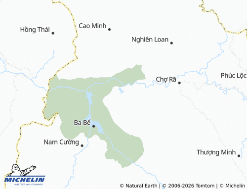 MICHELIN-Landkarte Khang Ninh - ViaMichelin