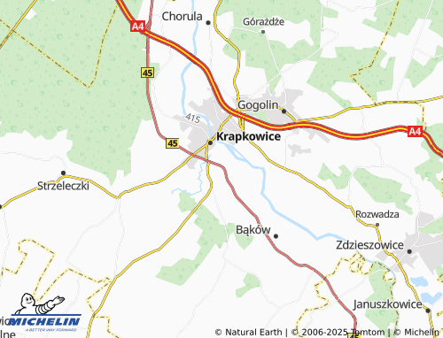 Carte MICHELIN Żywocice - ViaMichelin