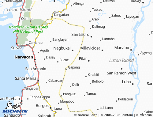 MICHELIN Maliplipit map - ViaMichelin