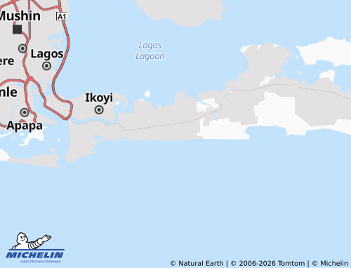 Mappa MICHELIN Maiyegun - ViaMichelin