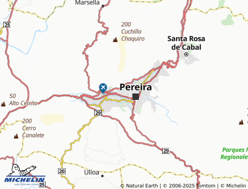 MICHELIN Los Periodistas map - ViaMichelin