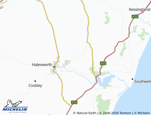 Carte MICHELIN Sotherton - ViaMichelin