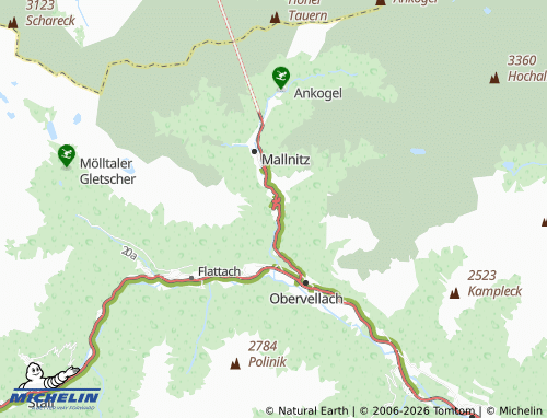 Mappa MICHELIN Lassach Sonnseite - ViaMichelin