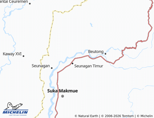 Mappa MICHELIN Keude Linteung - ViaMichelin