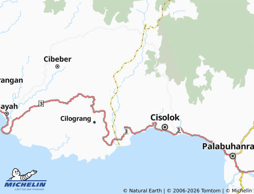 MICHELIN Caringin map - ViaMichelin