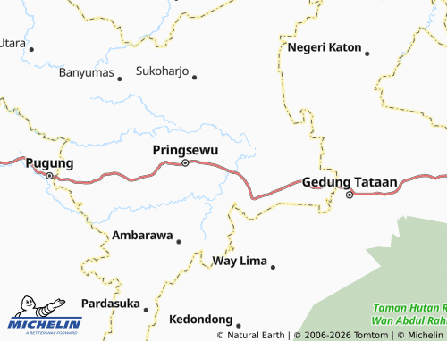 Mappa MICHELIN Sidoharjo - ViaMichelin
